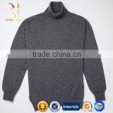 Turtleneck Classic Cashmere Men Jumpers Sweater, Plain Knitwear thumbnail-4