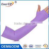 China Made Spandex Custom Nylon Compression Sports Cooling Arm Sleeves Cover UV Sun Protection thumbnail-3
