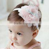 F10001N Baby Headband Lace Flower Hair Band Wholesale Beautiful Baby Girls Hair Accessory thumbnail-1
