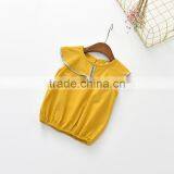 S33562W Summer Baby Girls Lace Blouses White Vest Tops Casual Shirts thumbnail-5