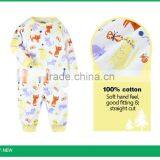 Cute Pattern New Design Long Sleeve New Born Baby Romper Wholesale Baby Wear thumbnail-2