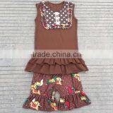 2016 New Style Baby Clothes Sets Summer Girls Clothing Sets Baby Girl Clothes Set Sleeveless and Stripes Pants thumbnail-5