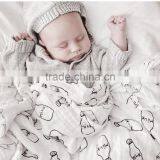 Hight Quality Breathable Muslin Baby Blanket, Baby Swaddle thumbnail-1