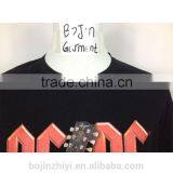 Custom Plain Round Neck T-shirt Can Add Your Logo t Shirt thumbnail-1