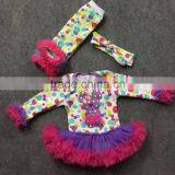 Baby Clothes Boutique Colorful Easter Dot Bunny Romper Girls Rompers Tutu Jump Infant Kids Ningbo Baby Kids Wear Firm thumbnail-1