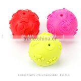 The New 2017 Dogs Bite Ball TPR Rubber Bone Molar Teeth Footprints Design Pet Toy Exports thumbnail-2