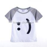 Wholesale Summer Cotton Priting Kids Girl Short Sleeve t Shirts thumbnail-1