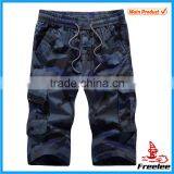 2017 Military Camouflage Elastic Waist Shorts for Men thumbnail-3