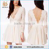 2016 New Fashion Wholesale China Factory Trendy Style Summer Lace Dress Designs thumbnail-1