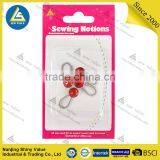 Manufacturer Directly Supply Metal Collar Extenders in Individual Package With Different Colors of Diamond Studded