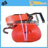 Strap Webbing in Ratchet Tie Down With Hooks and Rings thumbnail-4