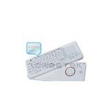 IR Learning Remote Control with Mini Bluetooth Keyboards & Touchapd 3 in 1 (ZW-52006BT-White)