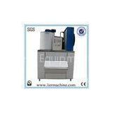 Commercial Small Flake Ice Machine For Seafood Market , 1000kg/d R507