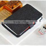 Novel Logo Custom Shorthand Spiral Binding Journal Diary Notebook and Felt Cover With Elastic Band thumbnail-3