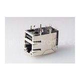 Ethernet 10 / 100 Base -T Female RJ45 Modular Jack With Usb Connector / Shield / Led thumbnail-1