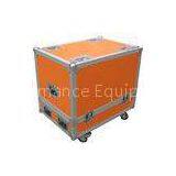 Orange 12U Flight Case Hardware Plastic Cases For DJ Mixer Case thumbnail-1