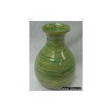 Coiled Bamboo Vase thumbnail-1