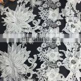 New Arrival White 3d Flower Lace Trim for Dress and Decoration thumbnail-2