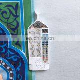 Mint Turkish Hand Knotted Silk Muslim Prayer Carpet Rugs Multi-color Sajada Mat thumbnail-6