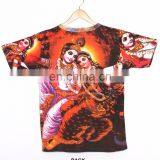 Hindu God Deity Lord Hare Radha Krishna Vishnu Govinda Gopala TeeTshirt Shirt Hippie Dj Art T - Shirt shirt M / L / Xl