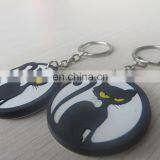 Round Double-sided 3d Embossed Pvc Keychain With Cat Logo thumbnail-6
