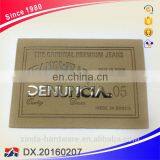 Fashion Customizable Metal PU Leather Patches for Jeans