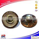 9.5 mm Copper Surface Protruding Nail Bead Jeans Rivets thumbnail-1