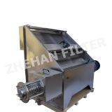 slant screen solid liquid separator poultry manure dewatering machine by Zhehan