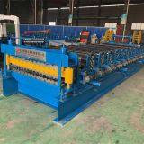 Double Layer Roof Automatic Tile Roll Making Forming Machine for Trapezoidal Type thumbnail-4