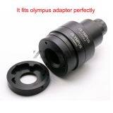 Trinocular Microscope CCD Adapter BH2 Trinocular Interface Conversion Base for Olympus Biological Stereo AX BX CX MX CX2 BX2 SZX thumbnail-3