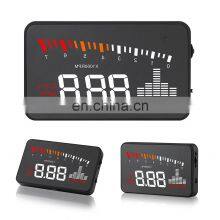 X5 3.5 Inch Car HUD OBD2 Head Up Display Overspeed Warning System Windshield Auto Electronic Alarm Projector thumbnail-6