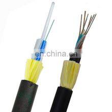 Single and Double Sheath Aerial Overhead Unitube ADSS Fiber Optic Cable Single Mode Fiber Manufacturer