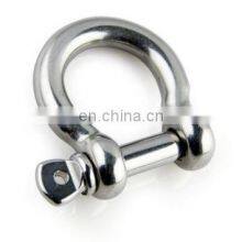 Stainless Steel European Type Bow Shackle for Marine and Industrial Rigging Aplications thumbnail-1