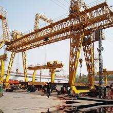 50/10 Ton Double Beam Electric Traveling Gantry Crane Truessed Type Cabin Control thumbnail-4
