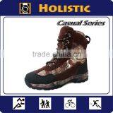 Men Suede Leather and Canvas Upper Camo Waterproof Hunting Boots thumbnail-1