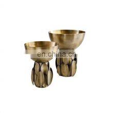 Brass Antique Hammered Butterfly Bowl thumbnail-5