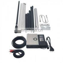 CZE-15B 0-15W 3-5km Wireless FM Transmitter Broadcast Radio Station With Power Adapter Antenna thumbnail-1