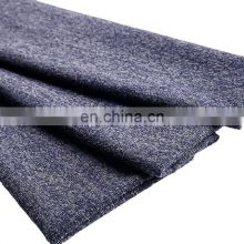 customized loop yarn dyed woven fabric wool cotton polyester blended fabric for suit
