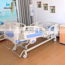 Loading Bearing 250kgs Metal Bed Surface Cheap 4 Crank Medical Bed 5 Function Nursing Patient Hospital Bed With Mattress thumbnail-3