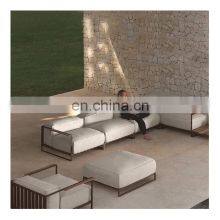 Malaysia Meciterranean Luxury Aluminum Outdoor Patio Metal Sofa Furniture Garden Set