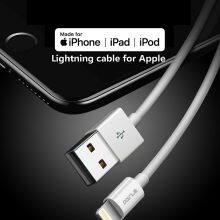 Original Foxconn White USB to Lightning Cable Mfi Certified 8pin Charging Cable for IPhone 7/8/Plus thumbnail-4