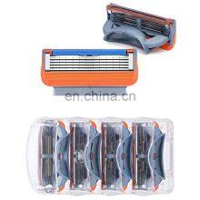 No Disposable 5 Blades Razor Blade For Men Shaving Factory Price Replacement Cartridge For Men Personal Care thumbnail-5