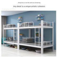 Professional Bunk Beds With Stairs and Storage HG-BB069 |Reinforced Profile Steel 180cm Height for Hostel and Boarding School-China Supplier for UK thumbnail-3