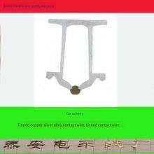 Tin-plated Copper-silver Alloy Contact Wire for Subway, Flat-bottom Tin-plated Contact Wire, Tin-plated Trolley Wire, Tin-plated Contact Wire thumbnail-2