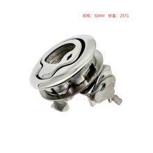 Wholesale Marine Grade Steel Deck Hatch Turning Lock Lift Handle Hatch Lock With Lift Key thumbnail-3