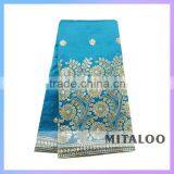 Mitaloo MGP0043 Hot Sale Design Lace African Fabrics Lace Embroidry African George Lace thumbnail-1