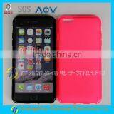 Wholesale Pudding Soft TPU Cellphone Case Cover Sets for Apple for Iphone 6 Plus 5.5