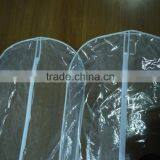 China Clear PVC Garment Zipper Suit Bag Wholesale thumbnail-4