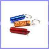 14mm Diameter OEM Factory Waterproof Mini Container Alloy Pill Box thumbnail-1