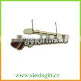 Customized soft enamel metal nameplate with company logo